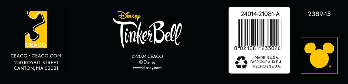 Ceaco - Disney - Tinker Bell - Pixies Rule - 500 Larger Sized Piece Jigsaw Puzzle Ceaco