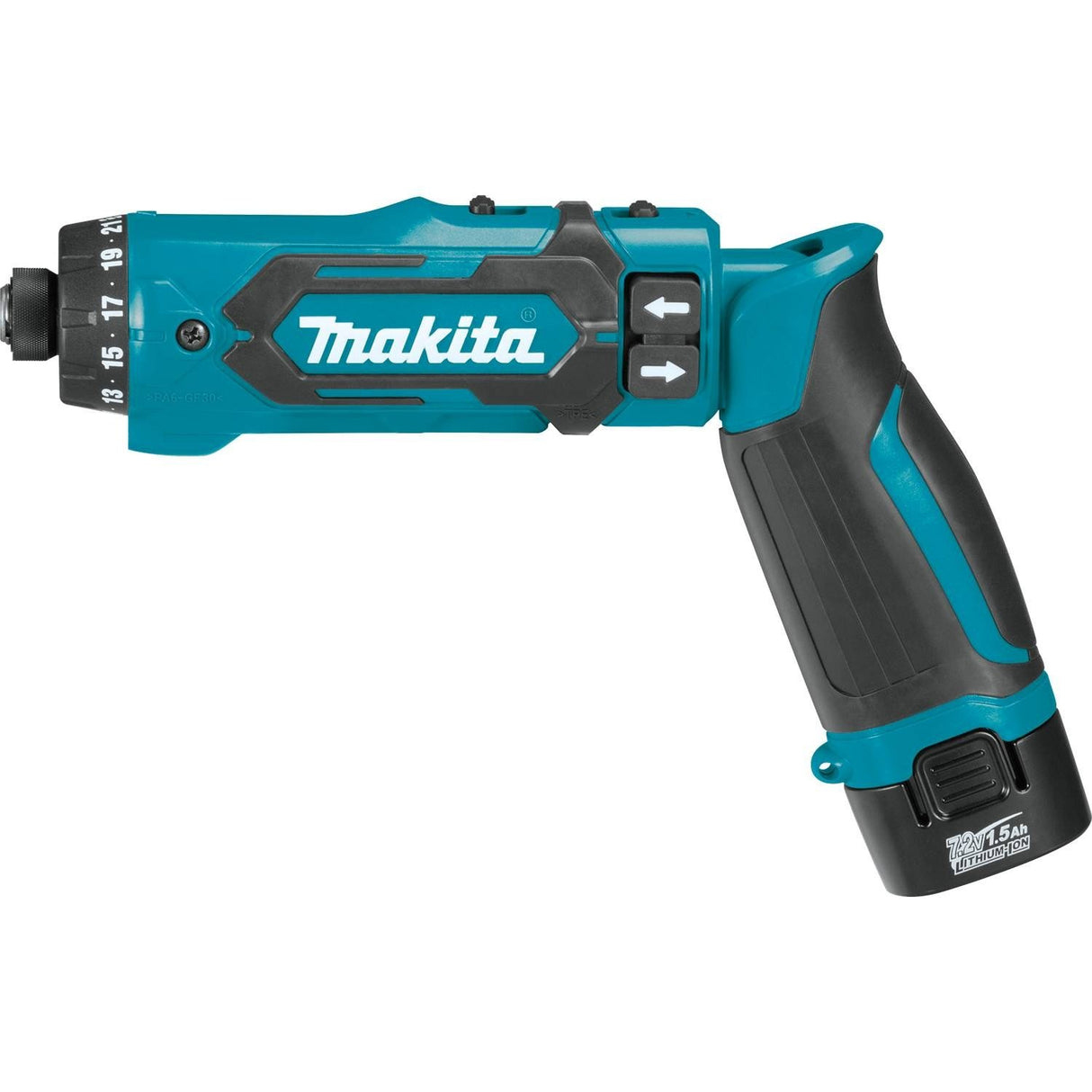 Makita DF012DSE 7.2V Lithium-Ion Cordless 1/4" Hex Driver-Drill Kit with Auto-Stop Clutch Makita