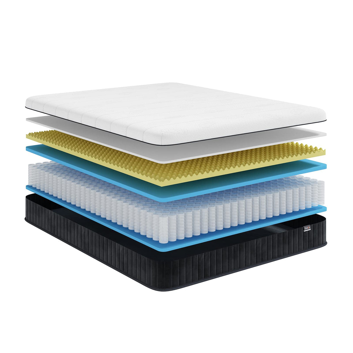 Swbvs Double Mattress, 12 Inch Memory Foam Full Size Mattress, Full Bed Mattress in a Box Pressure Relief & Firm Mattress Double Size Swbvs