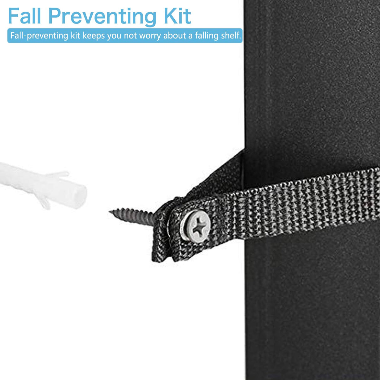 PROXRACER 5-Tier Bookshelf, 24 Inch Tall Standing Bookcase, Modern Display Shelf Unit Storage Organizer Rack for Study Room Home Office,Black PROXRACER