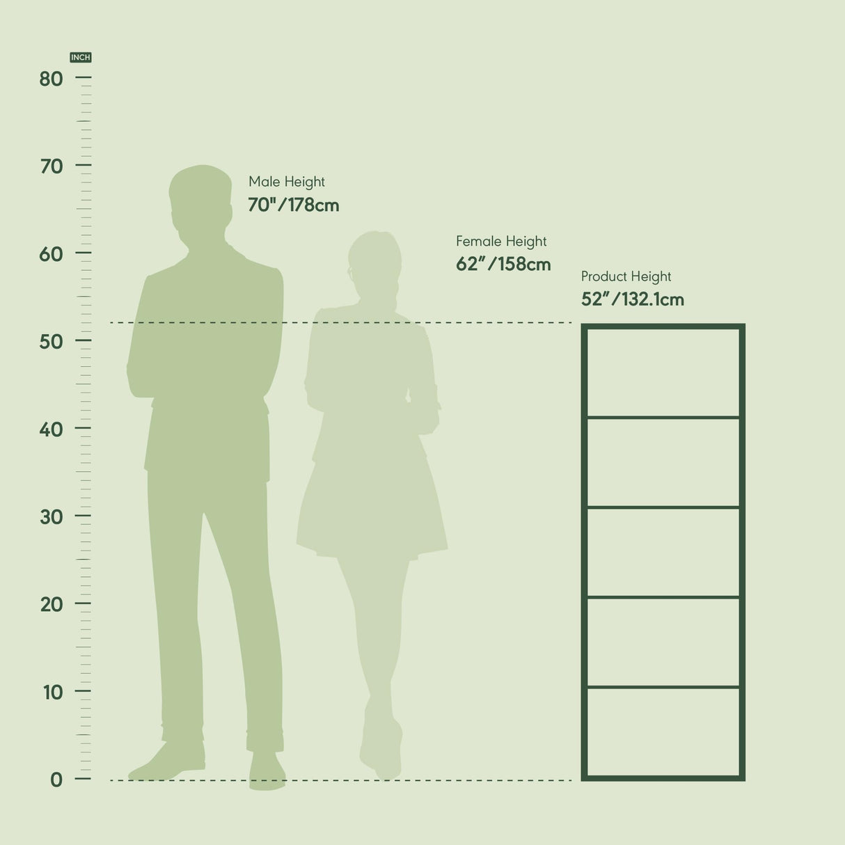 Furinno Luder 5-Tier Blackwood Bookcase and Storage Shelf Furinno