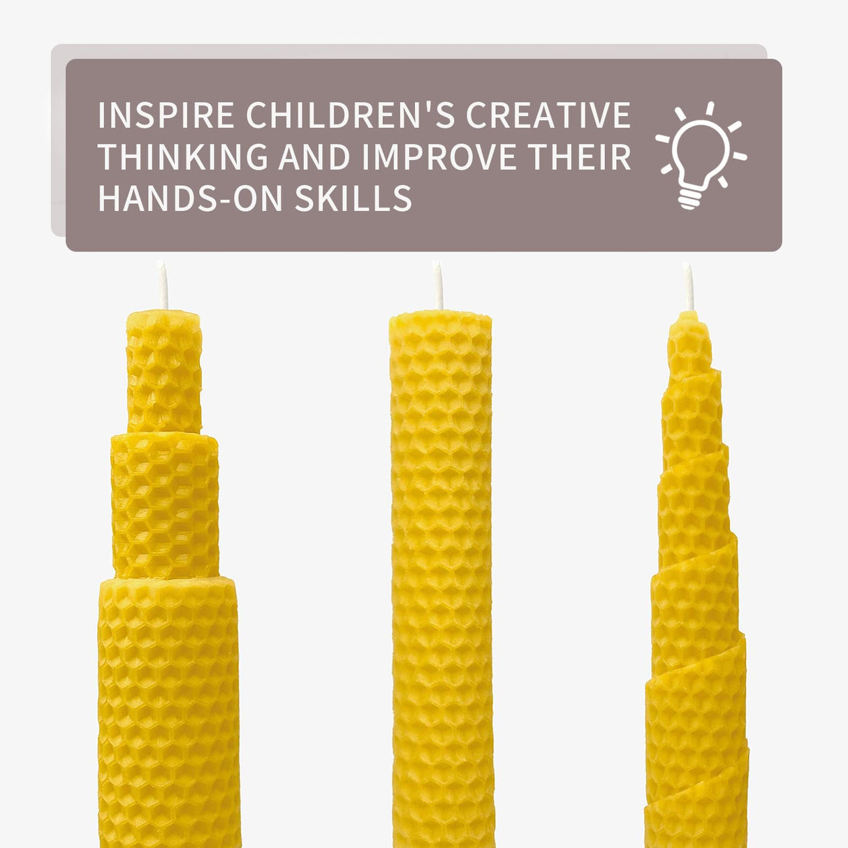 30Pcs Beeswax Sheets for Candle Making, Natural Wax Foundation for Bee Frames, DIY Candle Making Kit, Bees Wax Sheets for Beehives Honey (16.34 x 7.68inch) TESSTSY