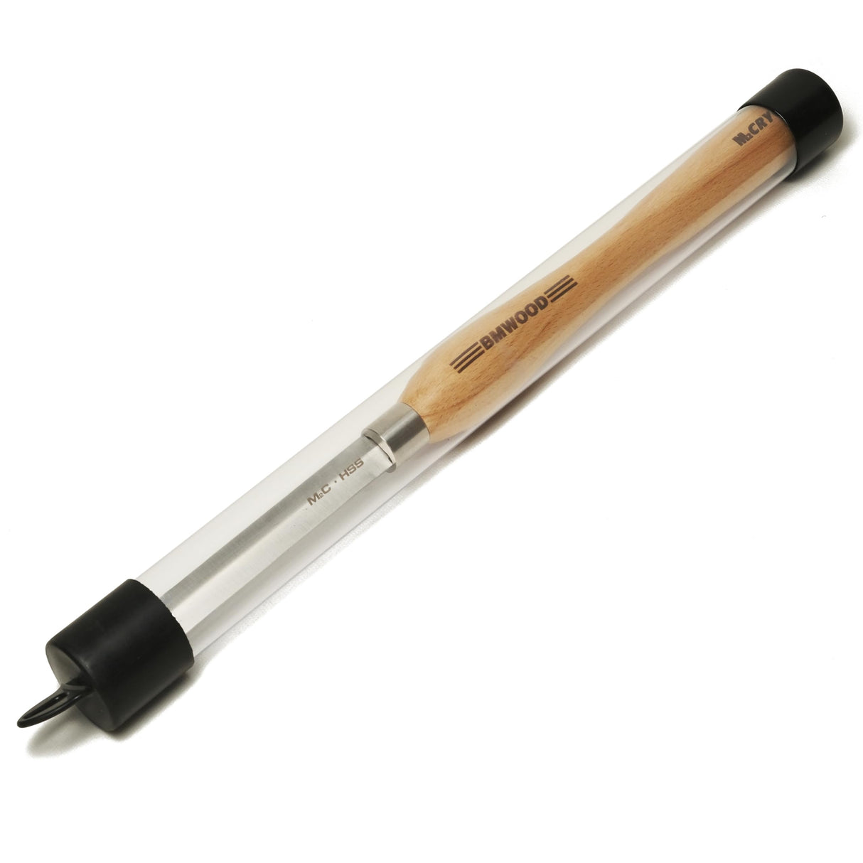 BMWOOD Cryo M2 HSS 25mm Skew Chisel with Handle Length 15",Woodlathe Chisels, Woodlathe Tools. BMWOOD