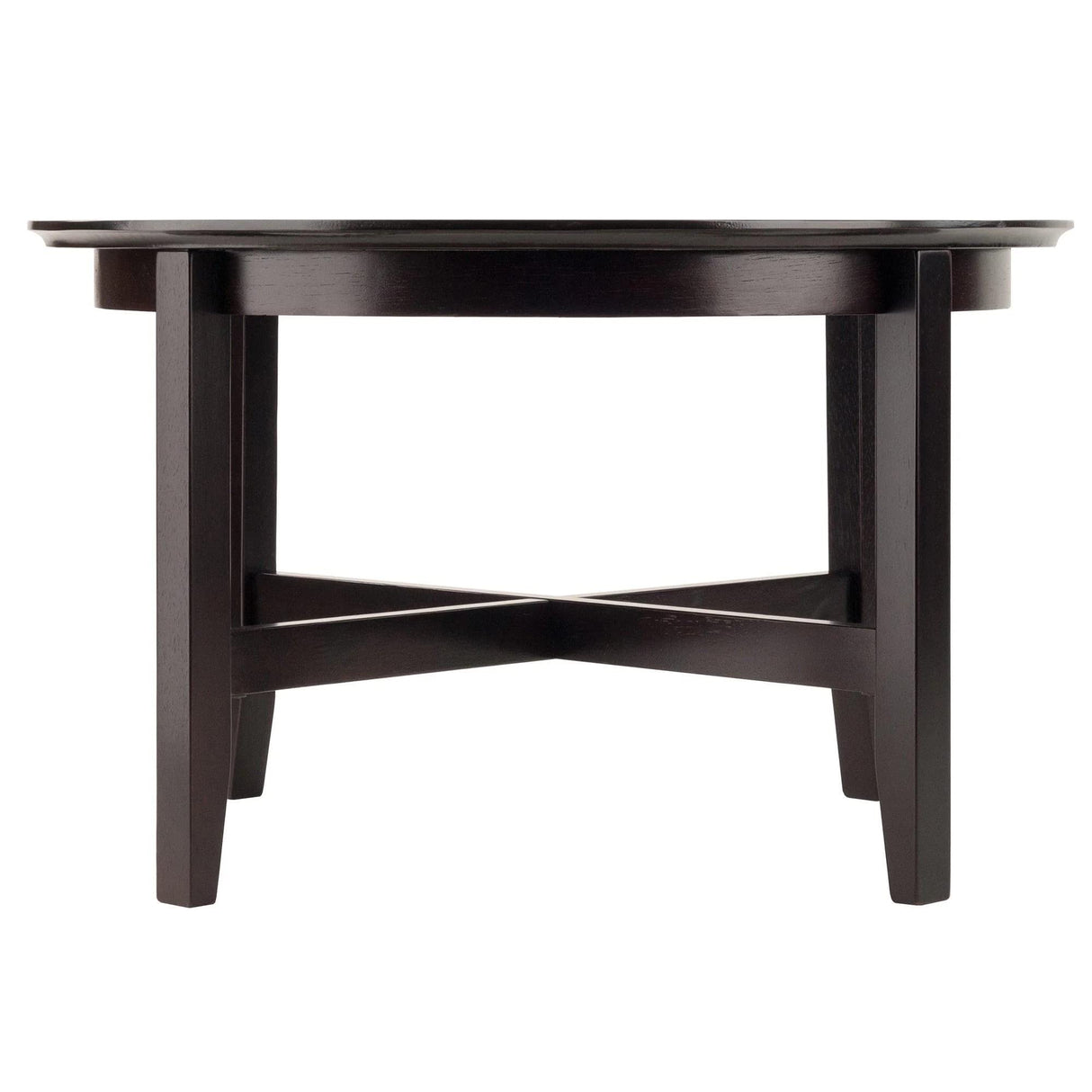 Winsome Wood Toby Occasional Table, Espresso, 30 x 30 x 18.11 Winsome