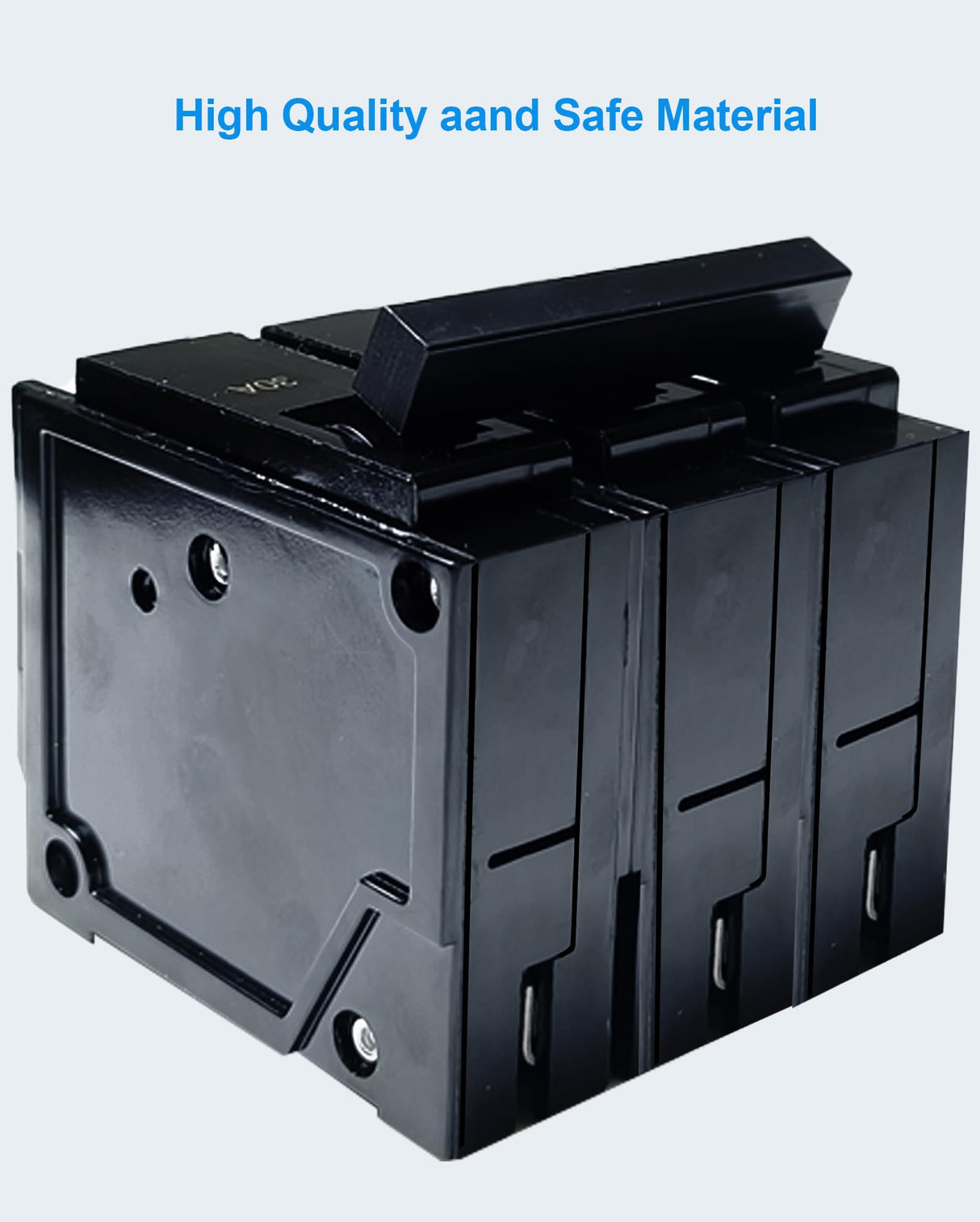 Q3100 100-Amp Three Pole Type QP Circuit Breaker Plug-in Mount Standard MCB Thermal Magnetic Protection, 10KA 120/240V, Compatible with Siemens PL and ES Series Load Centers(3P 100A) TLmathus