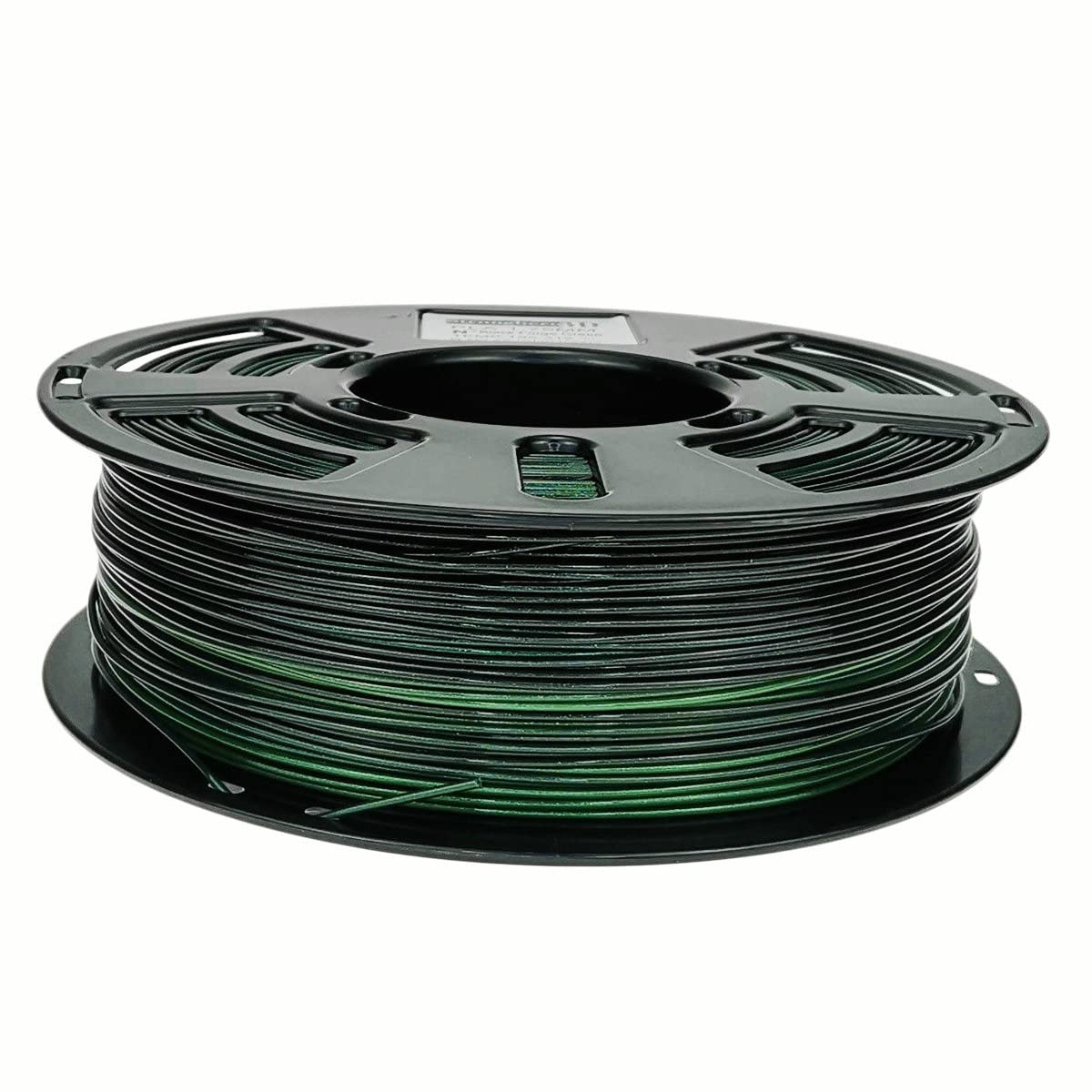 Stronghero3D PLA 3D Printer Filament 1.75mm,Galaxy Green and Black,1kg(2.2lbs) Accuracy +/-0.05mm for ender3 Cr10 Sovol Stronghero3D