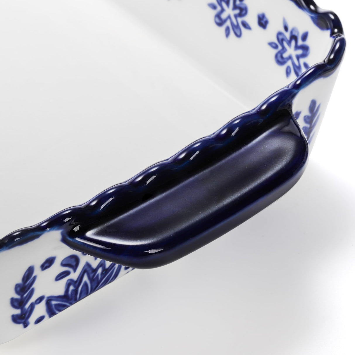 SOUJOY 3 Pack Porcelain Bakeware Set, Rectangular Baking Dishes, Lasagna Pan for Cooking, Kitchen, Casserole Dishes, Cake Dinner, Banquet and Daily Use SOUJOY