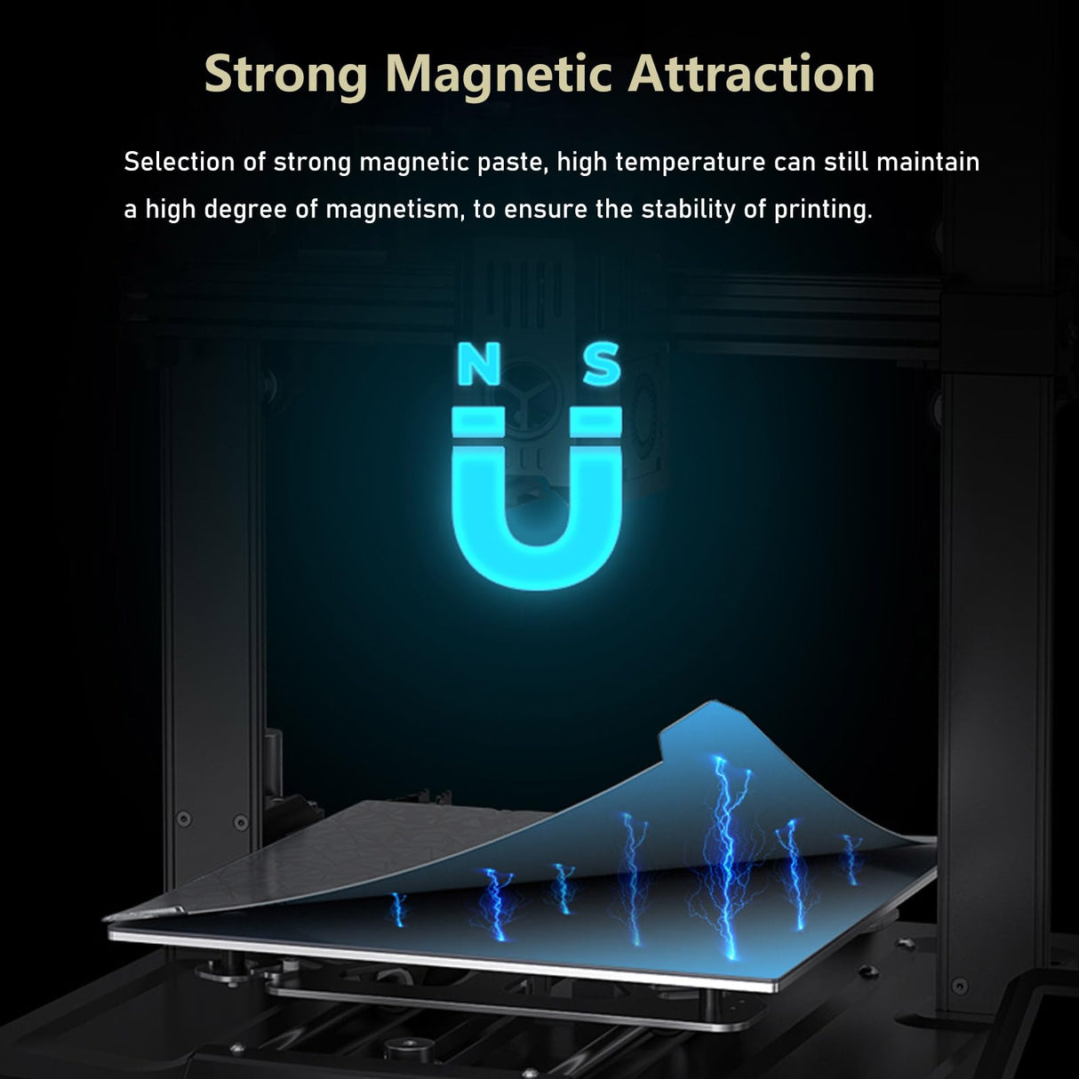 Ender 3 V3 KE PEI Spring Steel 235x235mm, Texture PEI Sheet Magnetic Flexible Heated Bed, Ender 3 V3 SE Build Plate for Creality K1C/K1/Ender 3 V3/Ender 3/Ender 3 Pro/Ender 3 V2/Ender 3 V2 Neo Comgrow
