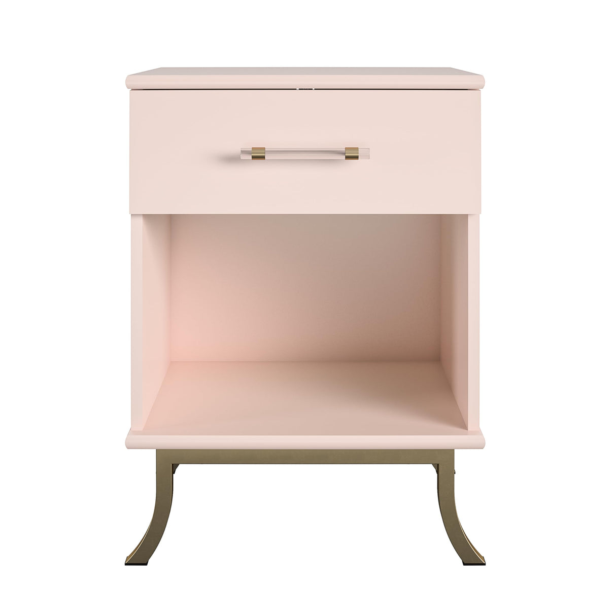 Little Seeds Monarch Hill Clementine Nightstand, Pale Pink Little Seeds