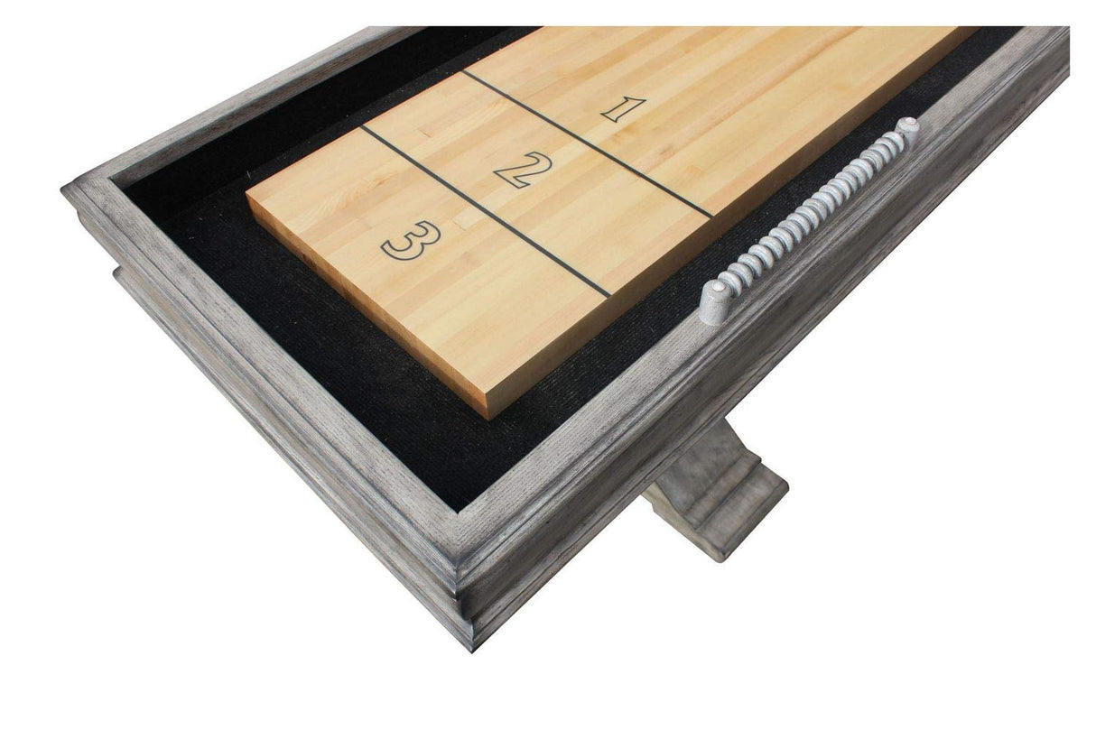 Blue Wave NG5025 12 ft. Montecito Shuffleboard Table Driftwood BWP