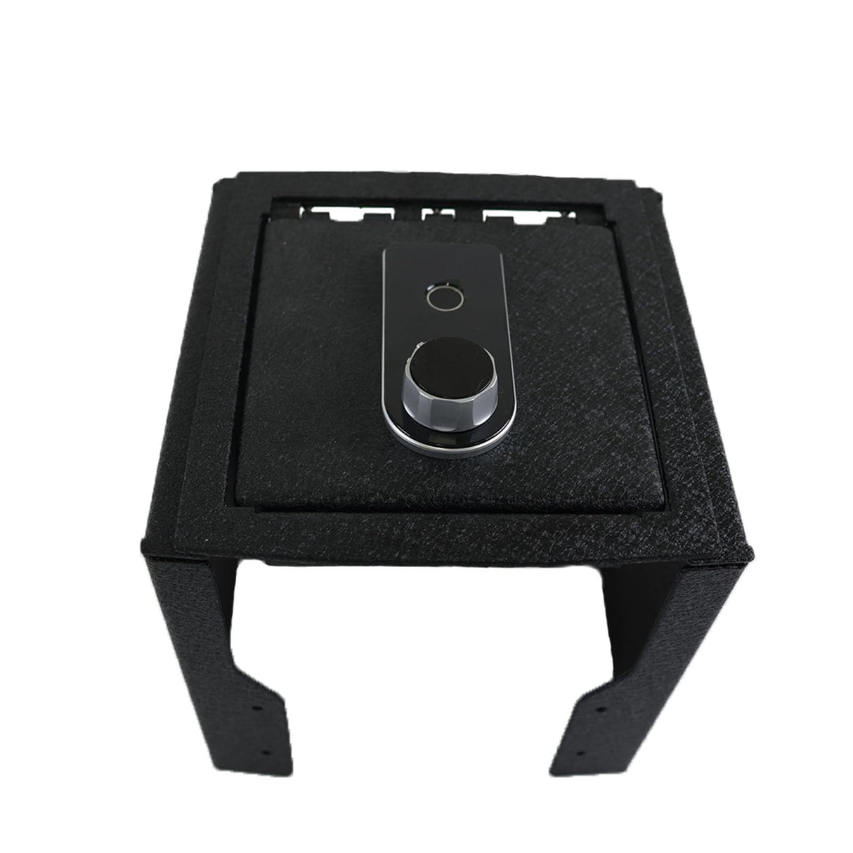 YOULAI Center Console Gun Safe - Console Gun Vault Compatible with Ford Maverick 2022-2025, High Security Armrest Lock Box with Fingerprint Lock with Key YOULAI