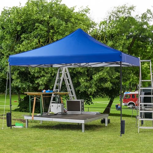 NEWBULIG Pop Up Canopy 9.5x9.5 FT Easy Up Tents for Camping Parties Events Beach Backyard Portable Outdoor Shelter Heavy Duty Instant Sun Shade with Sand Bags NEWBULIG
