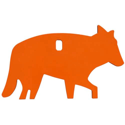 Champion Range and Target Impact Steel Coyote Target for Range and Practice Shooting Made for LR22 Champion