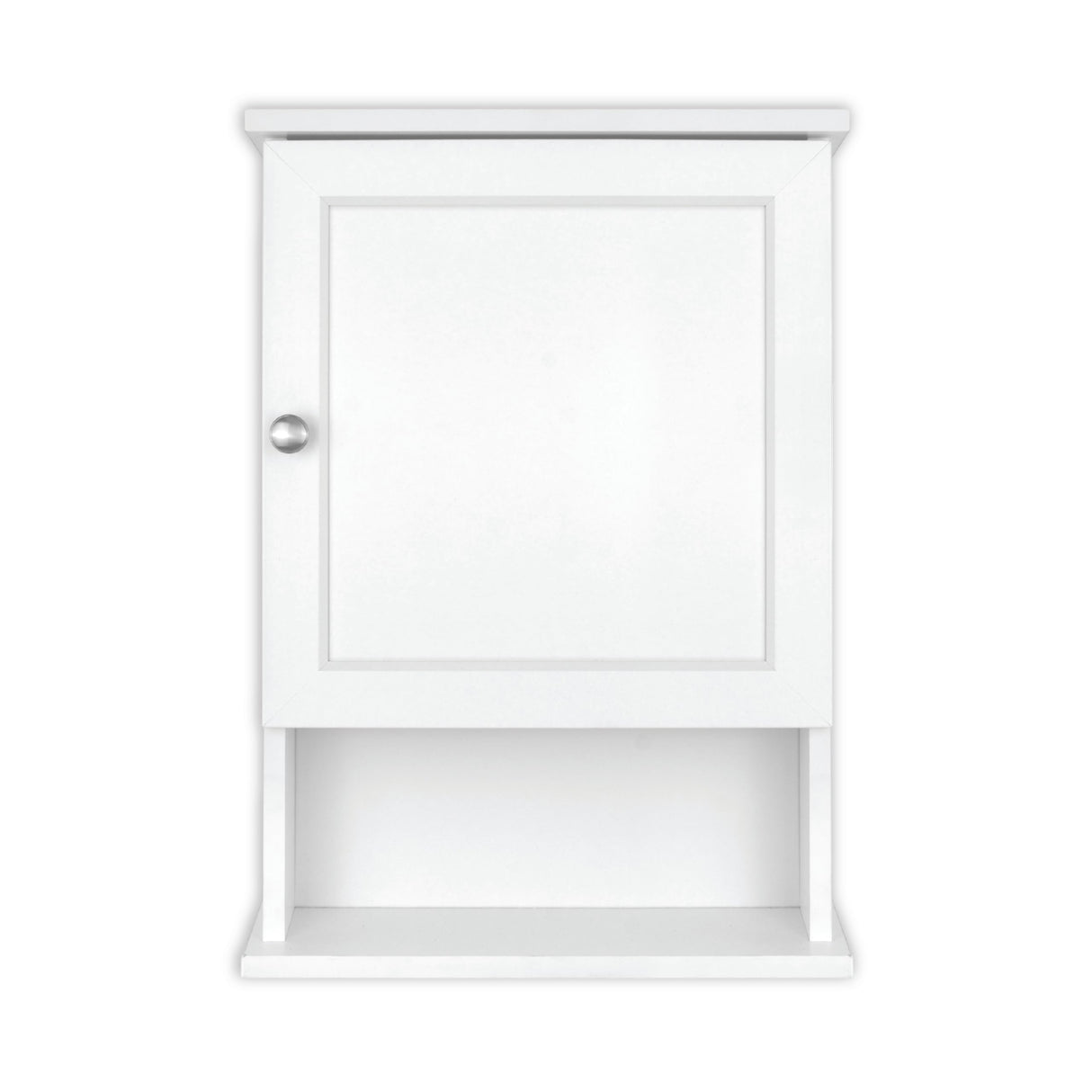 MCS 23x16 White Medicine Cabinet Organizer, Wall Mounted Bathroom Cabinet for Over-The-Toilet Storage, Bathroom Furniture & Restroom Organizer MCS