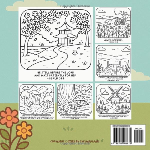 Cozy Christian: Coloring Book Devotional for Adults, Teens, and Kids featuring Cozy Nature Scenes for Relaxation and Reflection (Nature Moments with God) WoodArtSupply