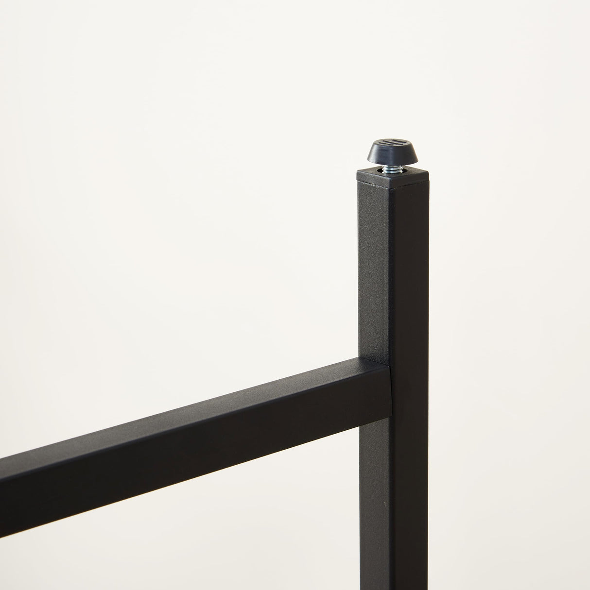 loglus Console Table for Entryway, Faux Marble MDF Sofa Table with Golden Frame (Single Layer, Black Frame) loglus