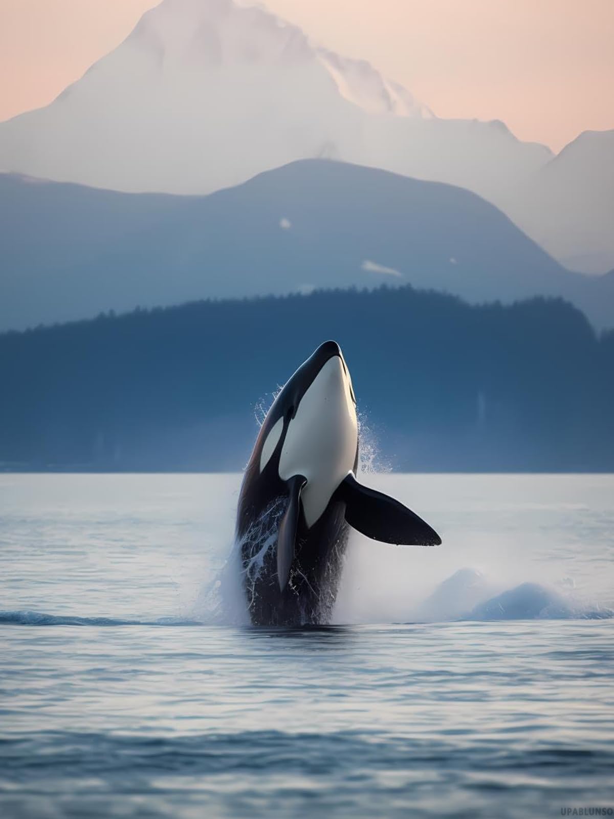 DIY 5D Diamond Painting Kits for Adults Orca Blue Ocean Animal Whale Diamond Painting Diamond Art Kits Gem Art Kits for Gift Home Wall Decor 12x16inch UPABLUNSO