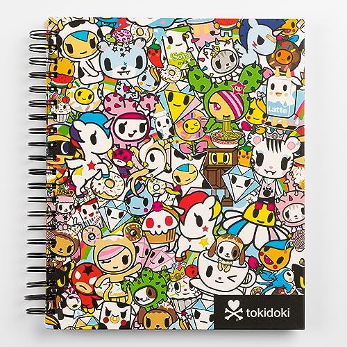 tokidoki Sketchbook with Spiral Hardcover Blank Sketch Book, 9 x 11-Inches Union Square & Co.