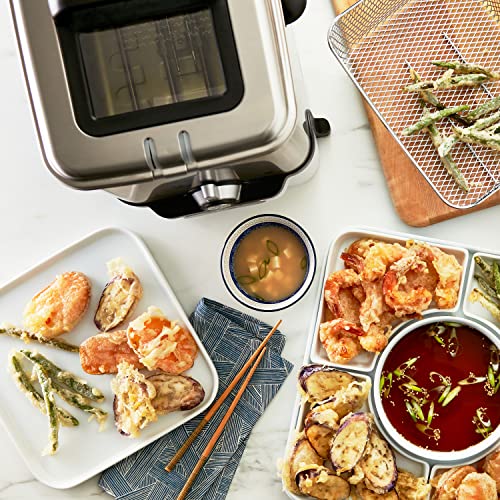 T-fal 3.5L Deep Fryer with Oil Filtration System: 1700W Stainless Steel Fryer, Dishwasher Safe Parts, Digital Timer, Adjustable Temperature Control for Perfect Golden Crispy Results T-Fal