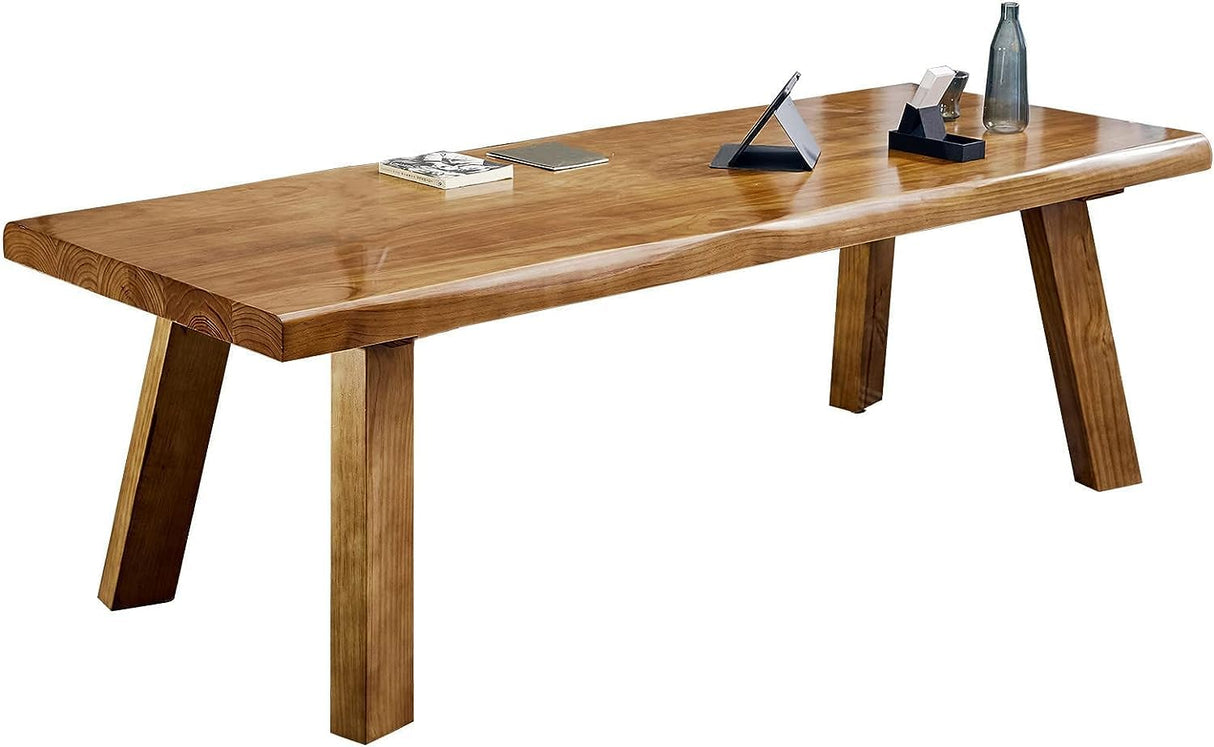 SXXjiaju Desk / 55 inches,Solid Wood Desk Classical Style Home Office Desks/New Chinese Style Computer Table/Wooden Desk/Brown Desk SXXjiaju