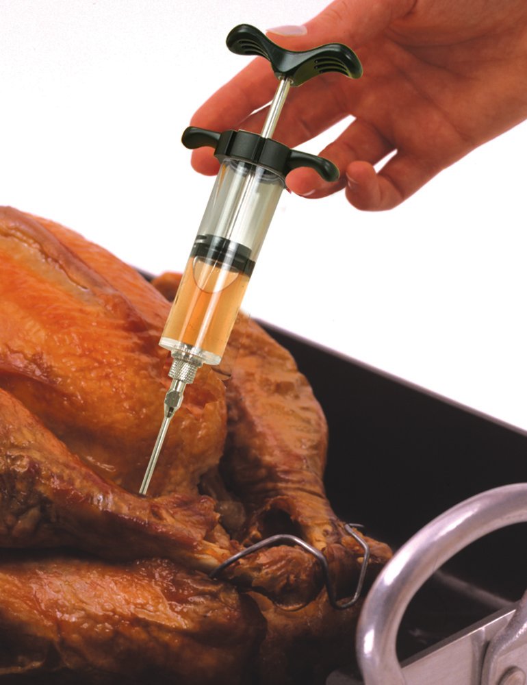 Norpro Deluxe Marinade Injector, 1 EA, Red Norpro