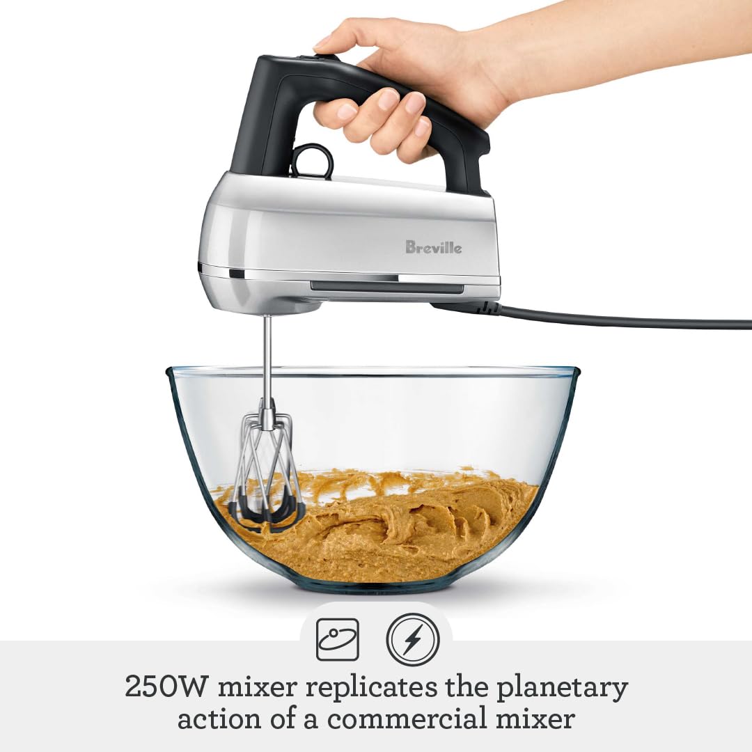 Breville the Handy Mix Scraper Food_Mixer, One Size, Silver Breville