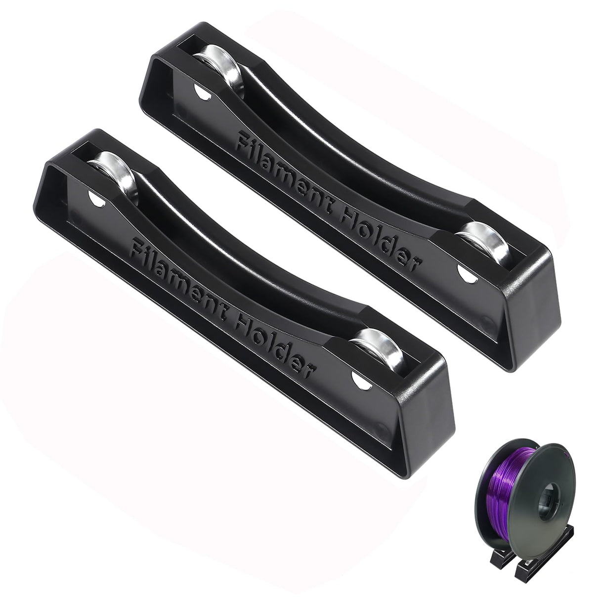 3D Printer Filament Spool Holder Bracket for 3D Printing Spools Material Part 3D Printer Filament Holder Shutao