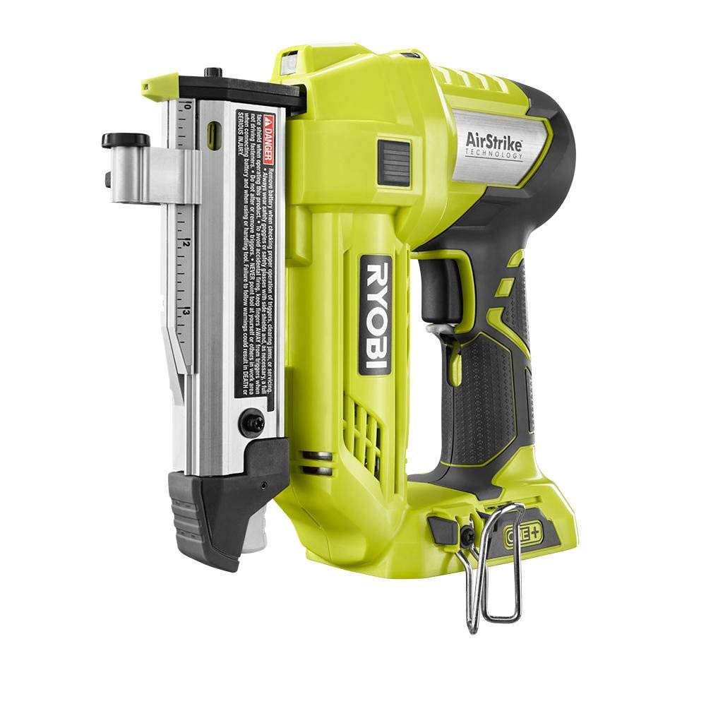 Ryobi P318 18-Volt ONE+ Lithium-Ion Cordless AirStrike 23-Gauge 1-3/8 inch Headless Pin Nailer (Tool Only) (Renewed) RYOBI