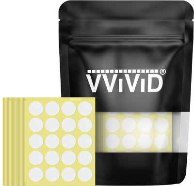 VVIVID Double Sided Sticker Dots for Candle Making - 0.59-inch (15 mm) Pack of 400