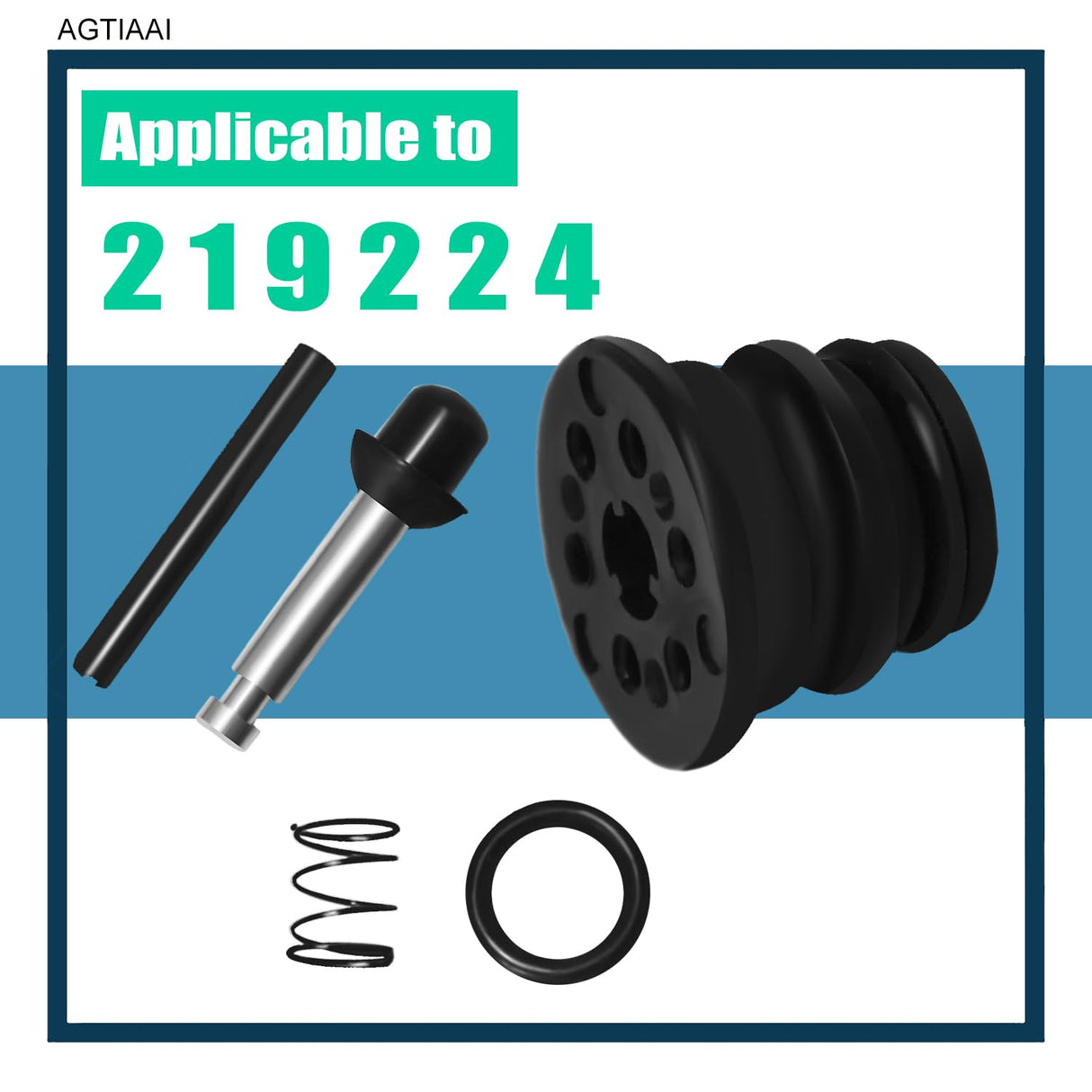 F350S Rebuild Kit for Paslode Framing Nailer Parts for F350S F350 Framing Nailer Replacement Parts 219224 Trigger Valve Contain 402669 Pin Fastens Trigger 402668 Retaining Ring AGTIAAI