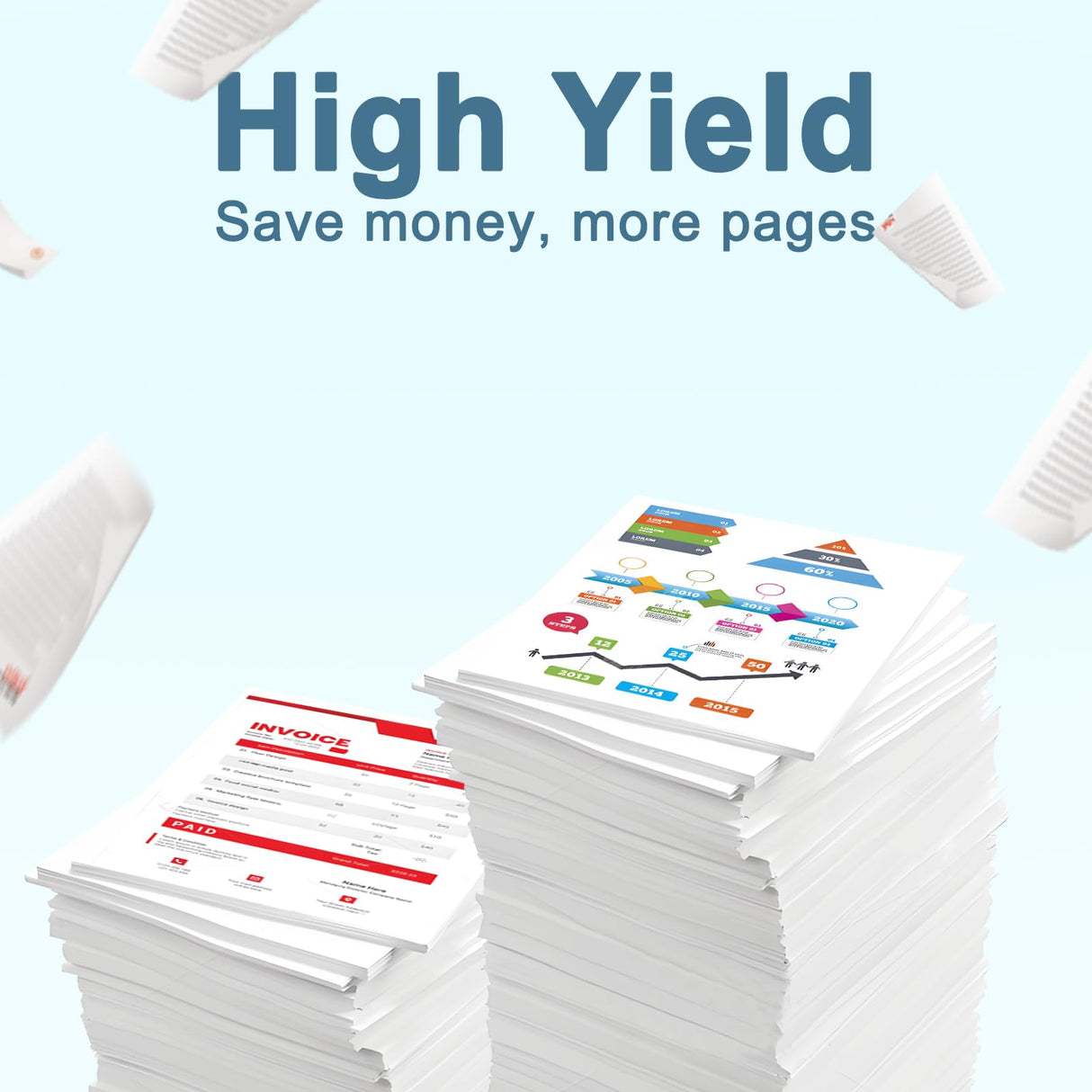 KSUMEI Universal Ink Refill Kit for Canon HP Epn Brother All Inkjet Printer Cartridge Bottle (2*Black, 100 ml) KSUMEI