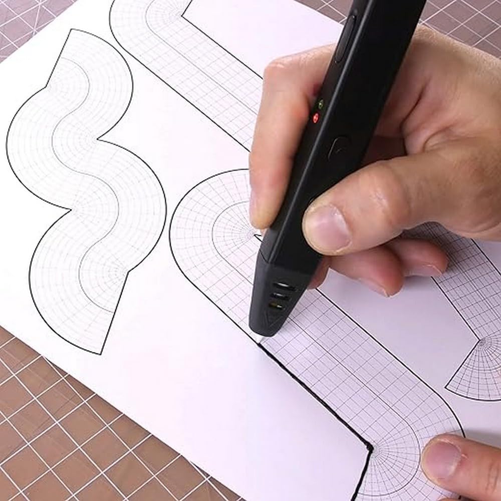 MYNT3D Super 3D Pen, 1.75mm ABS and PLA Compatible 3D Printing Pen MYNT3D