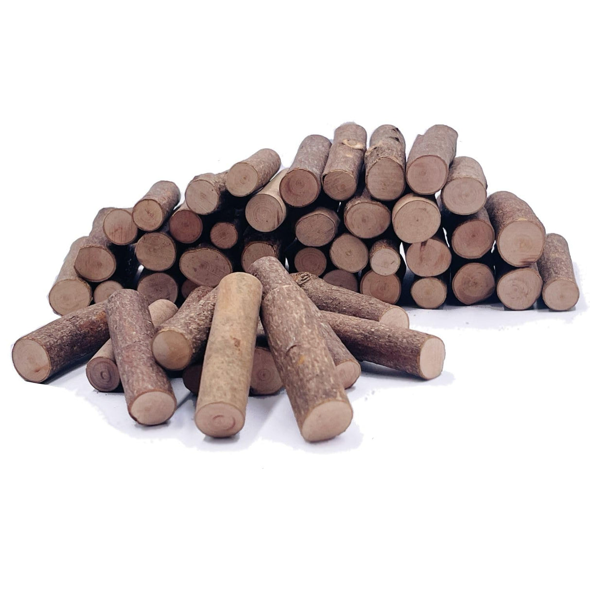 Craft Sticks, Wood Sticks Crafting Twigs Crafts Log Toy DIY Vase Fillers Pumpkin Stems Rustic Decorations Ornaments,Loose Parts Play Materials William Craft