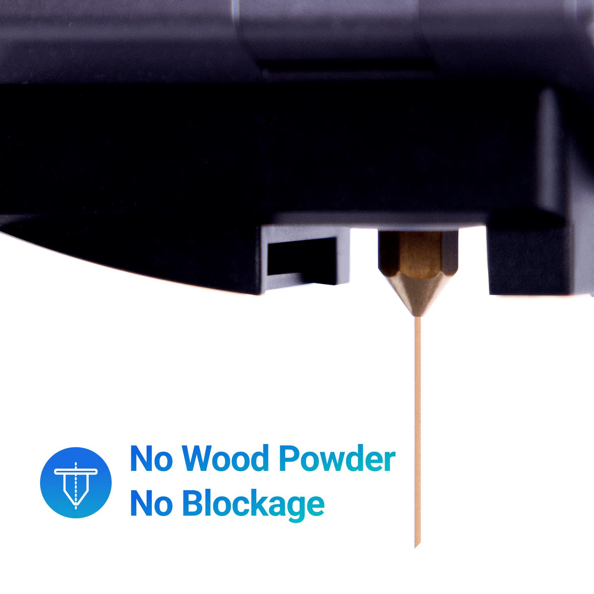 Snapmaker Filament PLA 1.75 mm, PLA Filament Wood Filament for 3D Printers, -0.05mm 0.75kg /Spool, Wood-Like Color Snapmaker