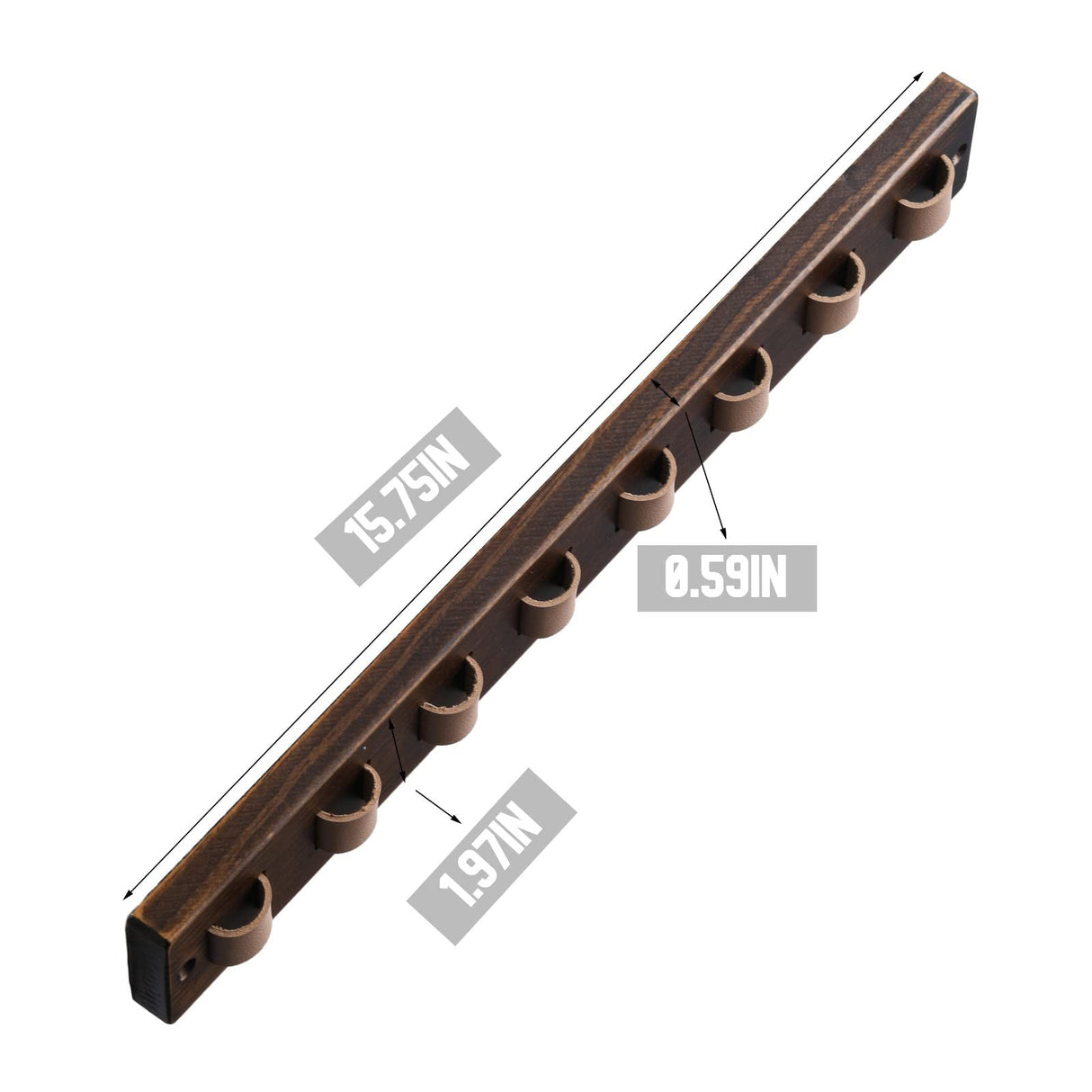 KELEQUI ZAP Gifts for Men Sunglass Organizer Wall Mounted Sunglasses Rack Wood Sun Glasses Holder for Multiple Glasses Hanger Storage Unique Birthday Gifts for Husband Dad KELEQUI ZAP