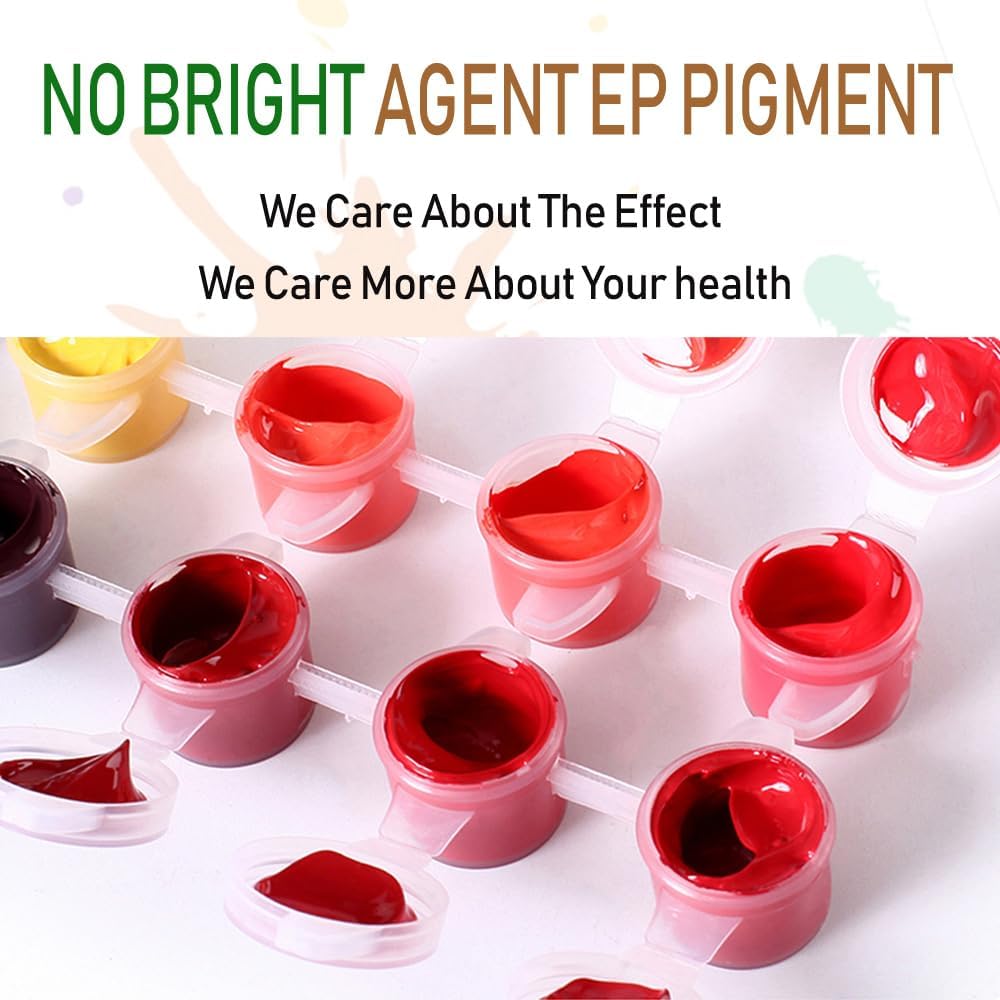 Amphol Paint by Numbers Kit for Adults, Scenery Paint by Numbers on Canvas for Beginners, Acrylic Easy Painting Number Kits for Gift Decor - 16x20 Inch Amphol