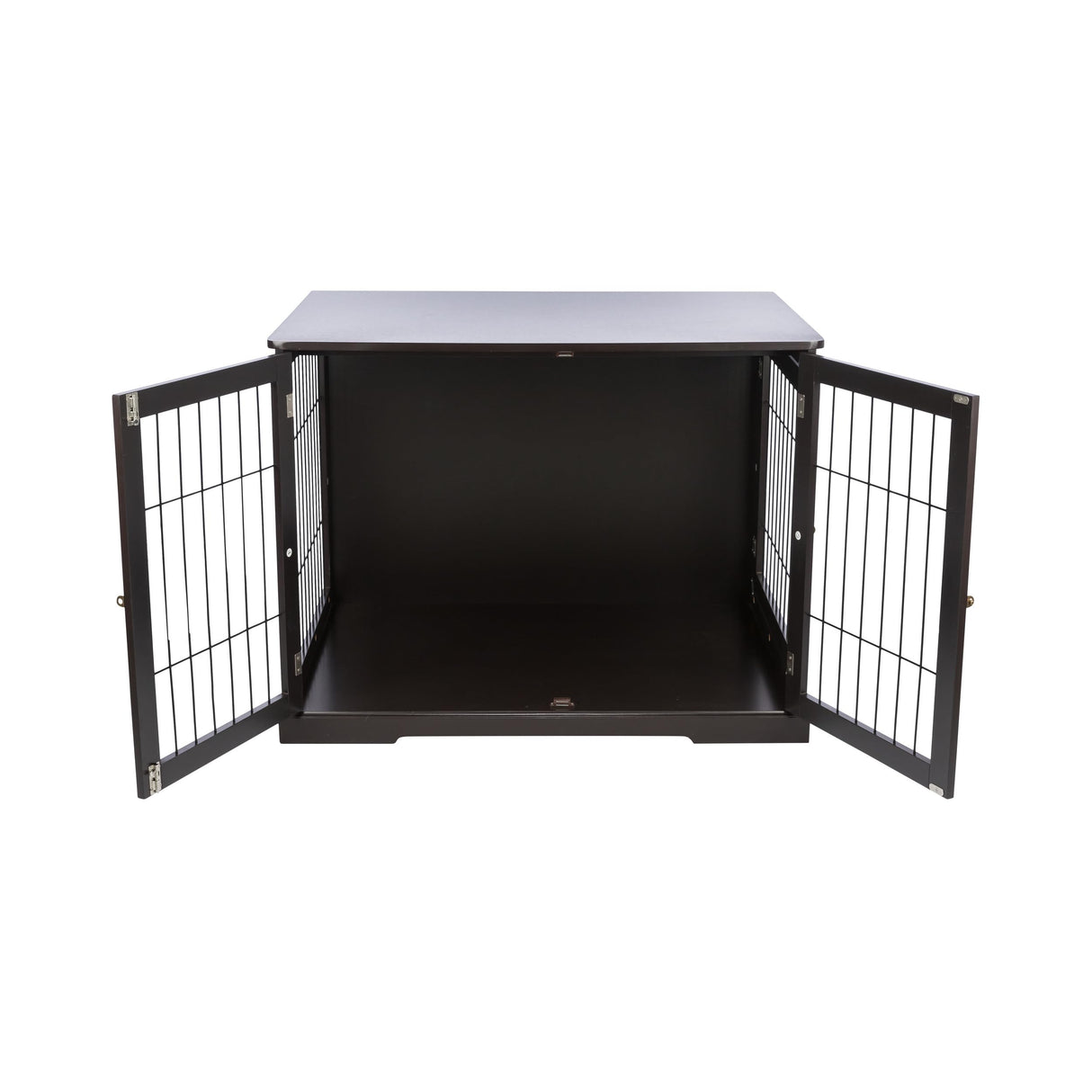 TRIXIE 38.7" Indoor Dog Crate, Wooden Crate Table for Dogs Up to 66 lb, Large Dog Kennel, Perfect in Any Room, Brown TRIXIE