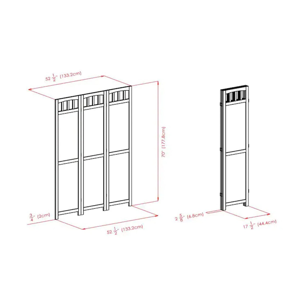 Winsome Wood William Storage/Organization, Antique Walnut Winsome