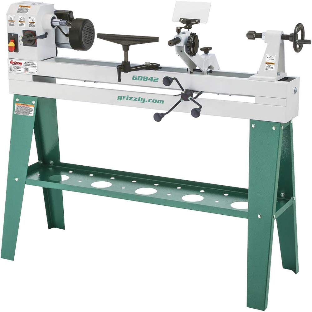 Grizzly Industrial G0842-14" x 37" Wood Lathe with Copy Attachment Grizzly Industrial