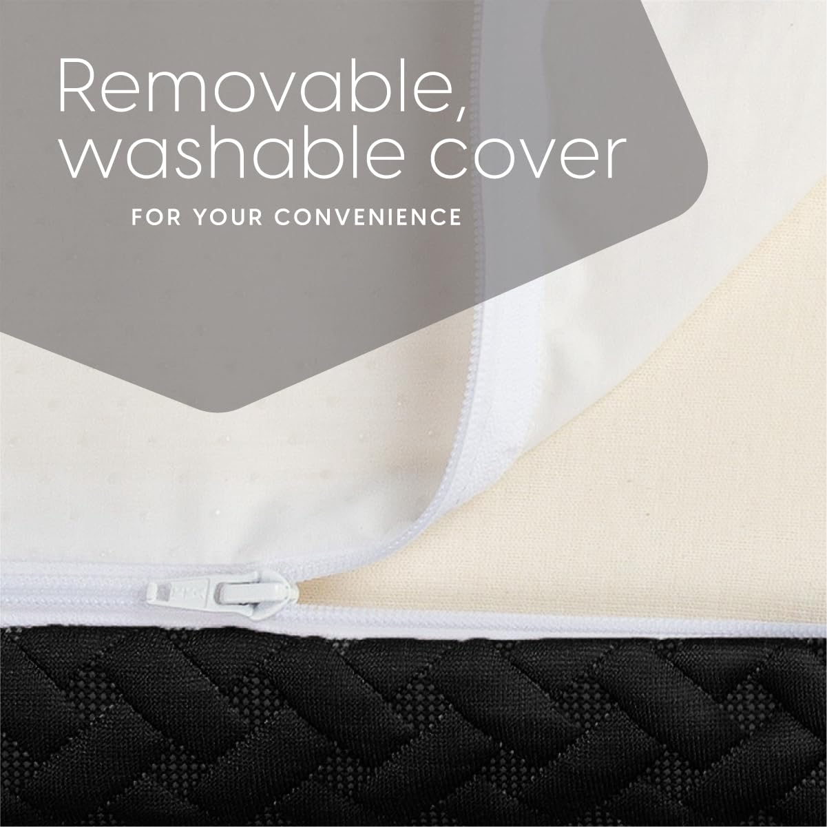 Milliard Memory Foam Futon Mattress - Full Size (Frame Not Included) (Black), 71"52"x6" Milliard