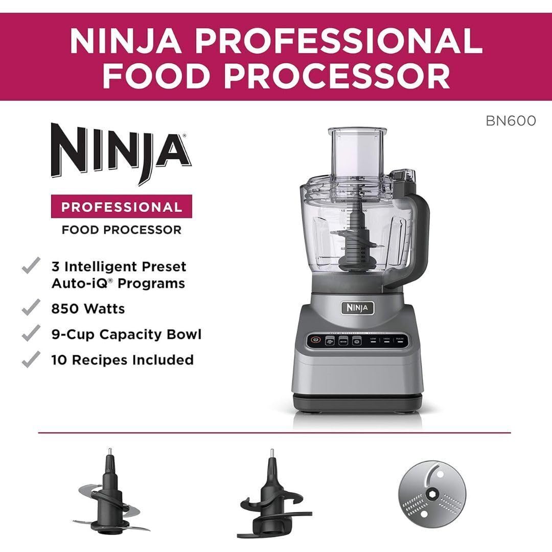 Ninja BN600 Professional Food Processor (Renewed) Ninja