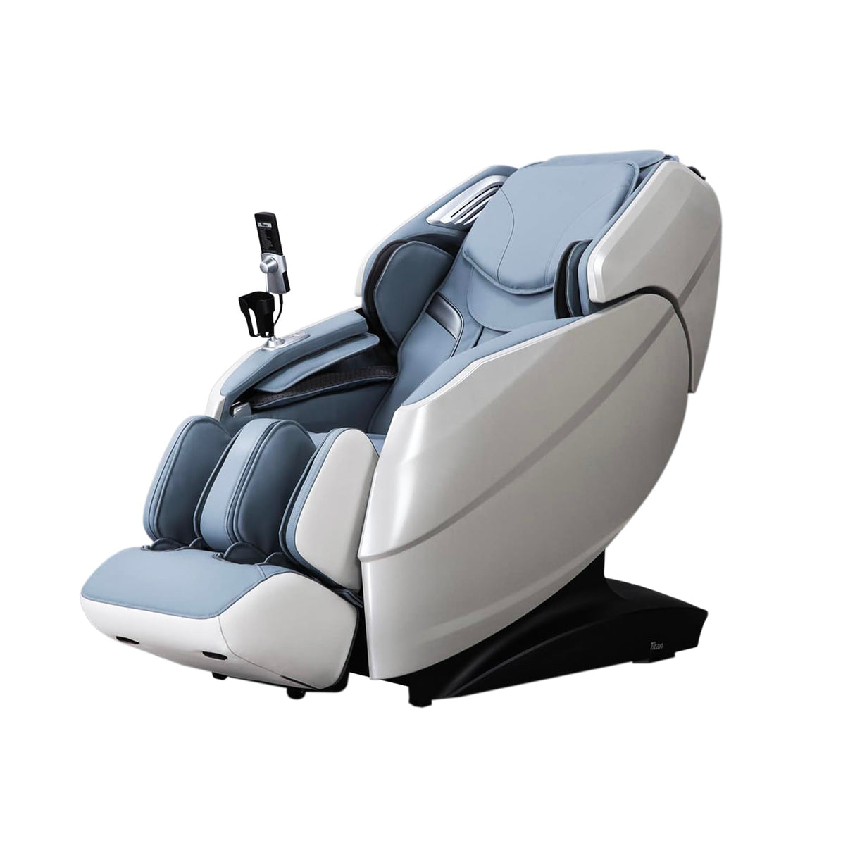 Titan Rejūv 4D l Blue l Full Body Massage Chair l SL Track l Intelligent Health Detection l Ai Series l Voice Recognition l Soothing Heating Therapy l Zero Gravity Reclining l Space Saving Titan
