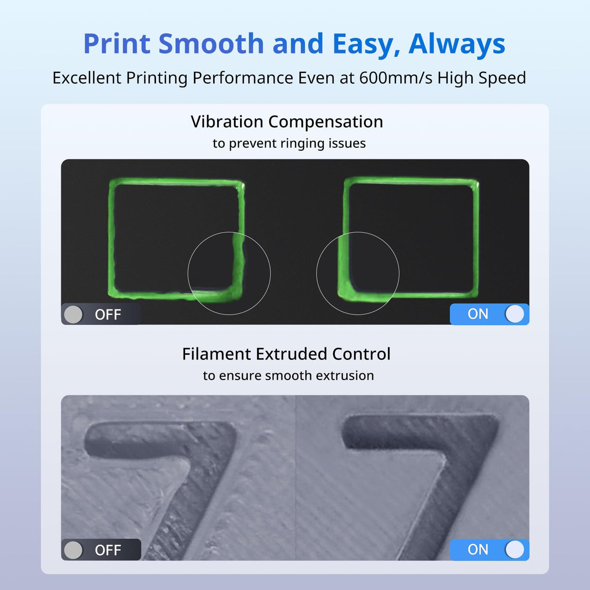 Anycubic Kobra 3 3D Printer Only, Max 600mm/s Print Speed Full-auto Calibration Details Better, Multi-Color 3D Printing Need with Additional Anycubic ACE Pro, Explore Endless Fun 9.8"x9.8"x10.2" ANYCUBIC