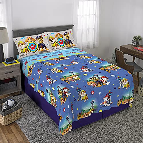 Franco Kids Bedding Super Soft Microfiber Sheet Set, Full, Paw Patrol Franco