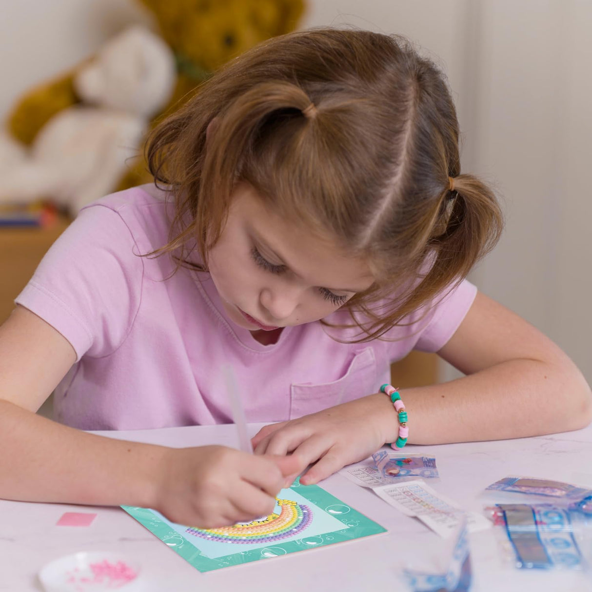 DIAMOND DOTZ Spongebob - Rainbow Diamond Painting Kits for Adults - Diamond Art Kits a Relaxing Creative Craft Kit with Dotz Gems DIAMOND DOTZ