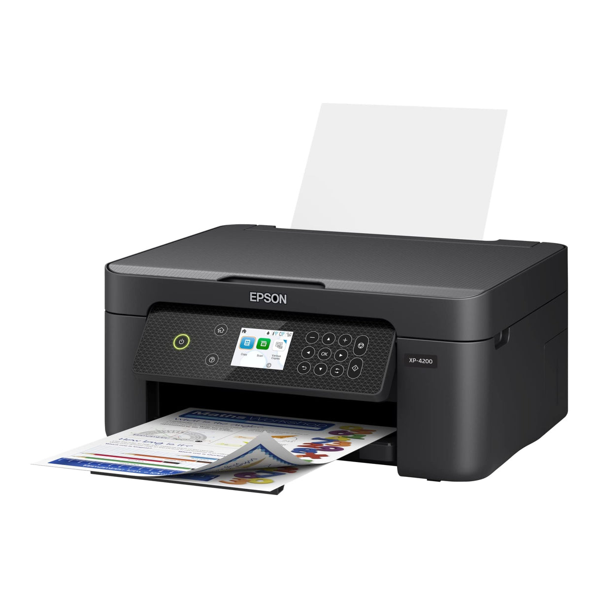 Epson Expression Home XP-4200 Wireless Color All-in-One Printer with Scan, Copy, Automatic 2-Sided Printing, Borderless Photos and 2.4" Color Display,Black Epson