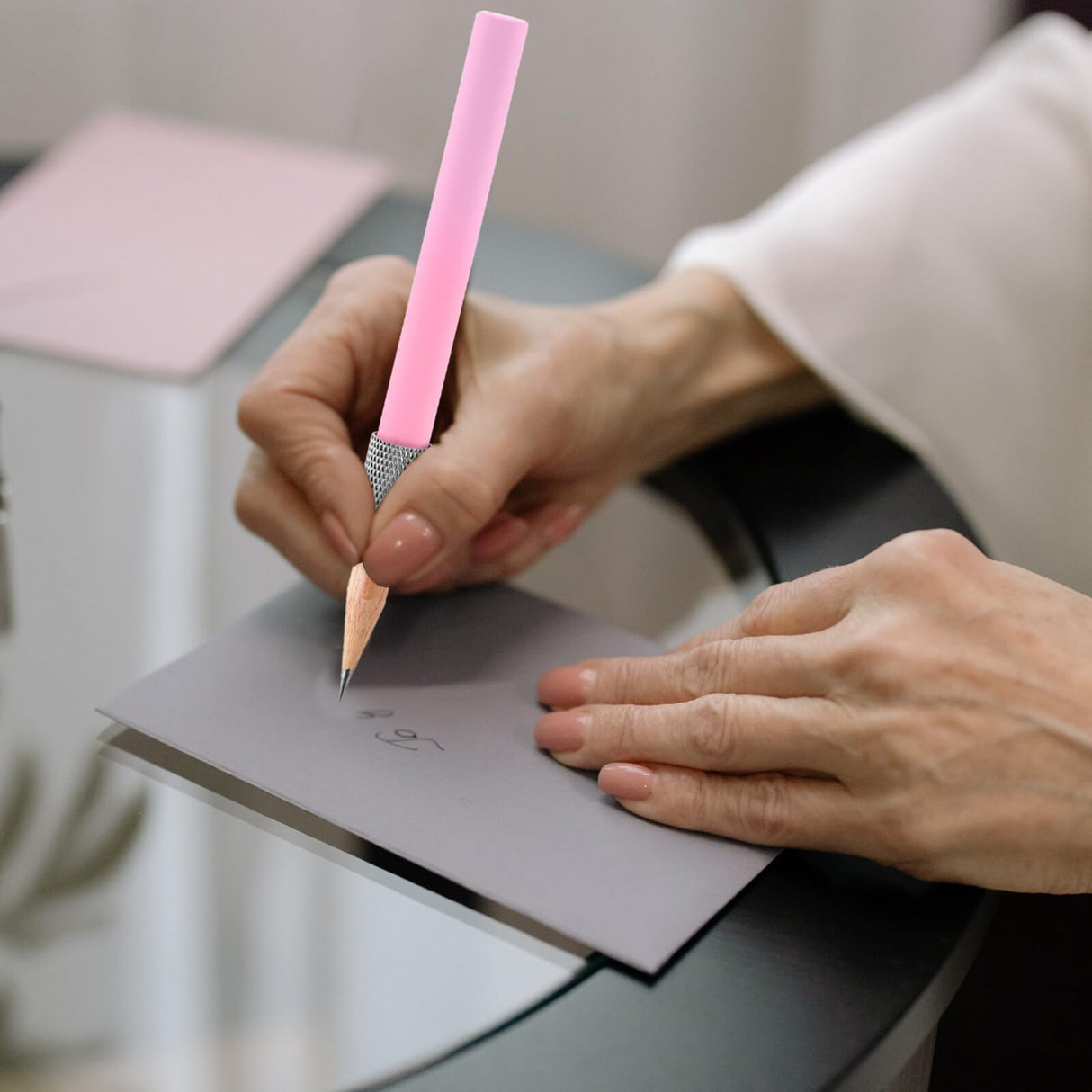 SHINEOFI 6pcs Pencil Extenders Dual Head Pencil Extender Holder Pencil Lengthener for School Short Pencils SHINEOFI