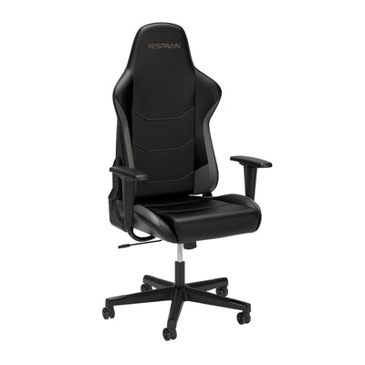RESPAWN 110 Gaming Chair - Gamer Chair PC Computer Chair, Ergonomic Gaming Chairs, Office Chair with Integrated Headrest, Gaming Chair for Adults 135 Degree Recline with Angle Lock - Gray