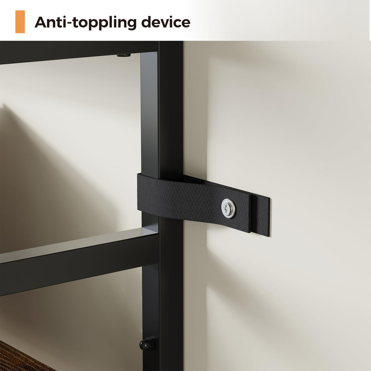 IRONCK Bookshelves 6 Tiers 73.1 inch Tall Industrial Bookshelf with Doors, Bookcase and Display Shelf, Open Storage Cabinet for Living Room, Home Office IRONCK