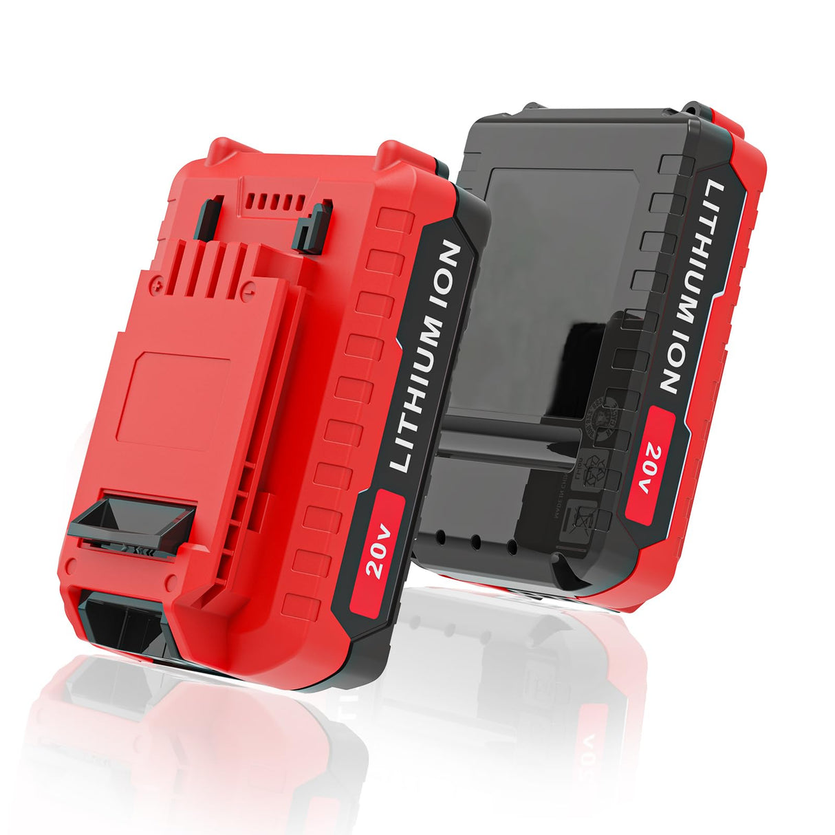 2 Pack 3.0Ah 20V Lithium-ion Replacement Batteries Compatible with Porter Cable 20V Battery PCC681L PCC682L PCC660 PCC641 PCC683L PCC685L PCC601 PCC670 Bayhon